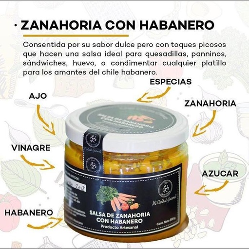 Zanahoria con Habanero